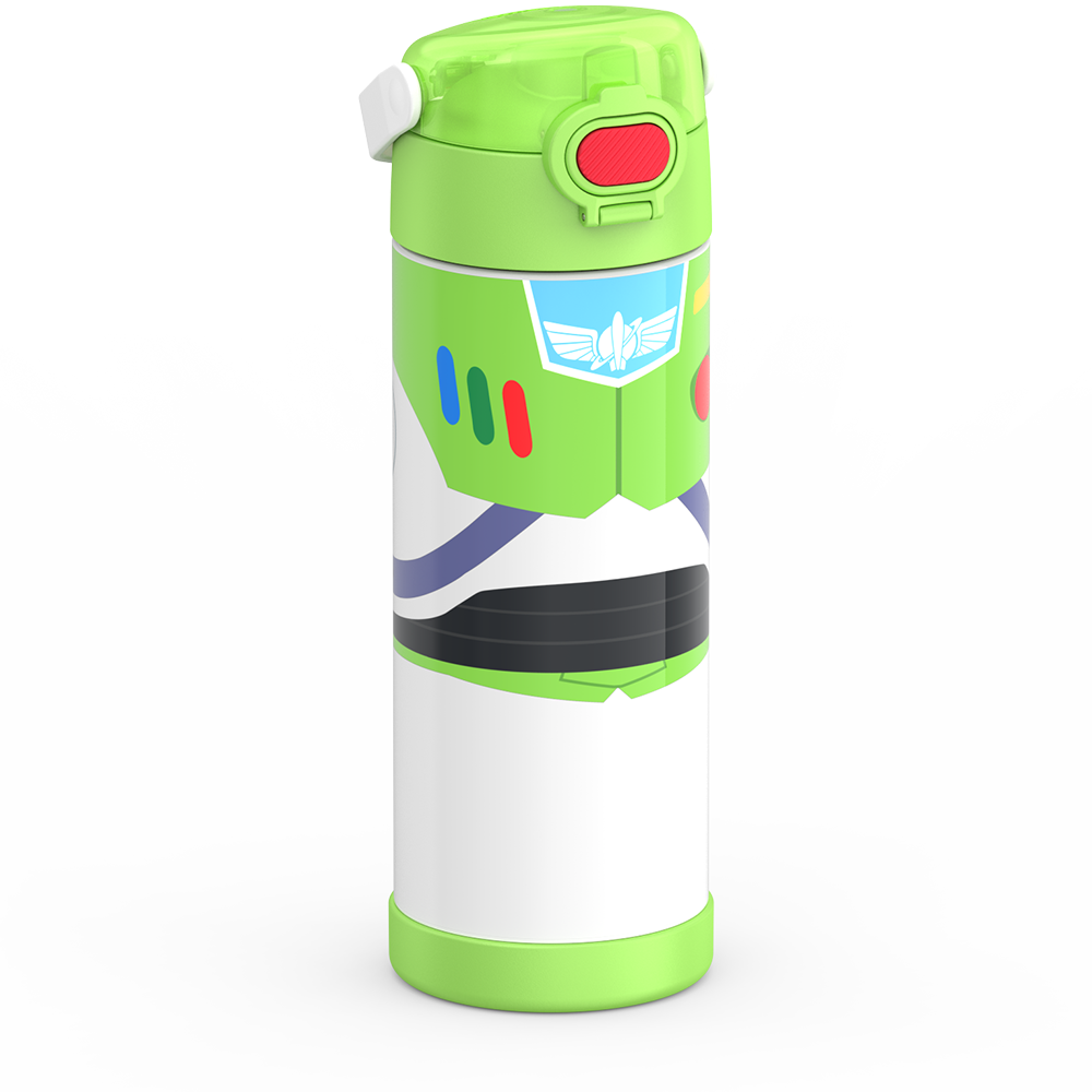 16oz FUNTAINER  WATER BOTTLE DISNEY AND PIXAR TOY STORY BUZZ - Image 4