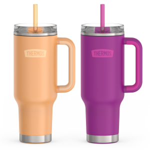 40oz Cup Holder Mug Bundle - Melon & Plum