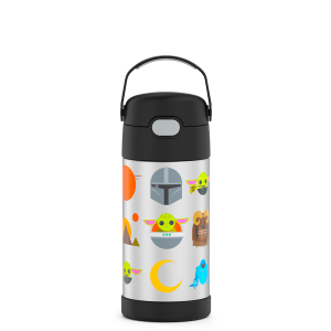 12oz FUNtainer  Water Bottle The Mandalorian